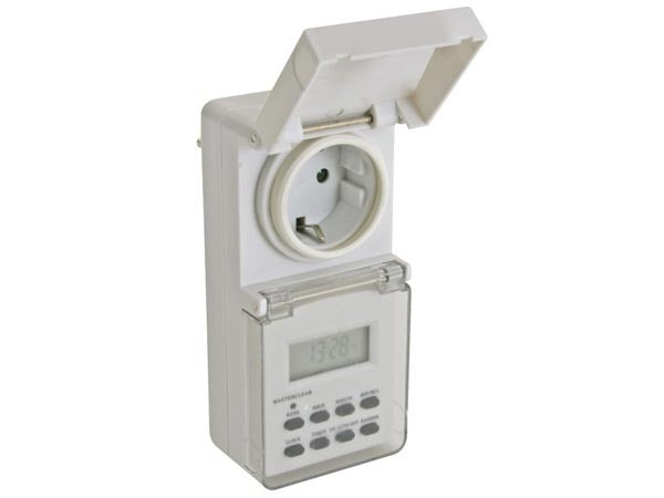 Digitale weektimer - outdoor - IP44 Digitale weektimer - outdoor - IP44